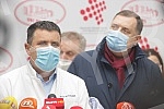 Serbian member and chairman of the Presidency of BiH Milorad Dodik said at a press conference, after he was released for home treatment from the University Clinical Center of Republika Srpska in Banja Luka, that this was the most difficult 25 days in