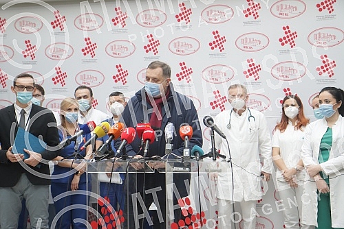 Serbian member and chairman of the Presidency of BiH Milorad Dodik said at a press conference, after he was released for home treatment from the University Clinical Center of Republika Srpska in Banja Luka, that this was the most difficult 25 days in