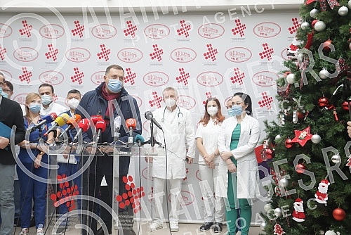 Serbian member and chairman of the Presidency of BiH Milorad Dodik said at a press conference, after he was released for home treatment from the University Clinical Center of Republika Srpska in Banja Luka, that this was the most difficult 25 days in