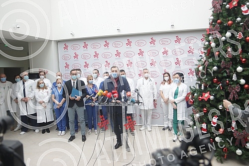 Serbian member and chairman of the Presidency of BiH Milorad Dodik said at a press conference, after he was released for home treatment from the University Clinical Center of Republika Srpska in Banja Luka, that this was the most difficult 25 days in