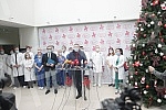 Serbian member and chairman of the Presidency of BiH Milorad Dodik said at a press conference, after he was released for home treatment from the University Clinical Center of Republika Srpska in Banja Luka, that this was the most difficult 25 days in