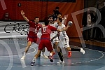 The first qualifying match for the Mens EHF EURO 2022 between Serbia and France. Prva utakmica kvalifikacija za EHF Evropsko prvenstvo 2022 . izmedju Srbije i Francuske 