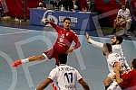 The first qualifying match for the Mens EHF EURO 2022 between Serbia and France. Prva utakmica kvalifikacija za EHF Evropsko prvenstvo 2022 . izmedju Srbije i Francuske 