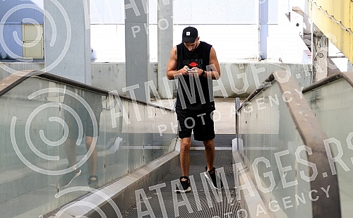 Recording of music spot by Nemanja Djeric - Djekson.Nemanja Djeric - Djekson snima novi muzicki spot.