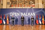 The President of the Republic of Serbia, Aleksandar Vucic, met at the Palace of Serbia with the Prime Minister of the Republic of Albania, Edi Rama, and the Deputy Prime Minister of Northern Macedonia in charge of European Affairs, Nikola Dimitrov, w