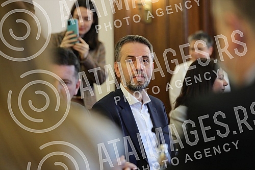 Coalition Sovereignists - Sasa Radulovic, Milan Stamatovic, Jovana Stojkovic submitted the list for the parliamentary elections to the Republic Election Commission.Koalicija Suverenisti - Sasa Radulovic, Milan Stamatovic, Jovana Stojkovic predala j