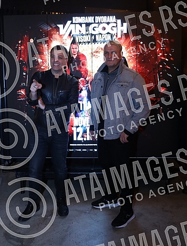 A press conference on the occasion of the Van Gogh group concert in the Kombank Hall was held at the Club Lisbon, and those present were able to see the premiere of the video for the song 