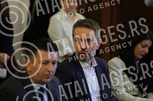 Coalition Sovereignists - Sasa Radulovic, Milan Stamatovic, Jovana Stojkovic submitted the list for the parliamentary elections to the Republic Election Commission.Koalicija Suverenisti - Sasa Radulovic, Milan Stamatovic, Jovana Stojkovic predala j