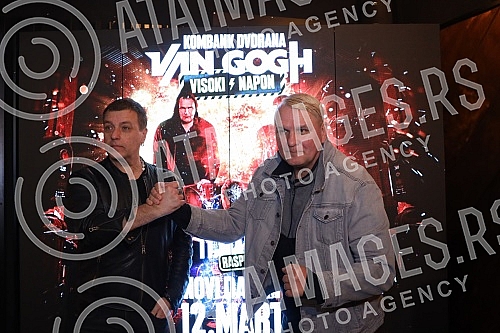 A press conference on the occasion of the Van Gogh group concert in the Kombank Hall was held at the Club Lisbon, and those present were able to see the premiere of the video for the song 