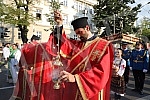 Today, the City of Belgrade celebrates its glory, the Ascension of the Lord - Savior's Day, and on that occasion, this year the Savior's Day liturgy passed through the central city streets and reached the plateau in front of the Temple of St. Sava, w