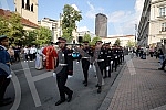Today, the City of Belgrade celebrates its glory, the Ascension of the Lord - Savior's Day, and on that occasion, this year the Savior's Day liturgy passed through the central city streets and reached the plateau in front of the Temple of St. Sava, w