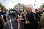 Today, the City of Belgrade celebrates its glory, the Ascension of the Lord - Savior's Day, and on that occasion, this year the Savior's Day liturgy passed through the central city streets and reached the plateau in front of the Temple of St. Sava, w