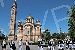 Today, Banja Luka celebrates the glory of the city - Savior's Day, and the celebration began in the Cathedral of Christ the Savior with the Holy Hierarch's Liturgy, and after the celebration, the Savior's Day liturgy passed around the Cathedral.Ban