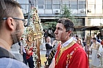 Today, the City of Belgrade celebrates its glory, the Ascension of the Lord - Savior's Day, and on that occasion, this year the Savior's Day liturgy passed through the central city streets and reached the plateau in front of the Temple of St. Sava, w