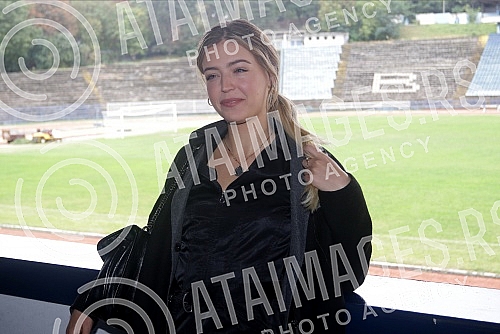 A press conference was held at the OFK Belgrade stadium on the occasion of the start of filming of the feature series and film 