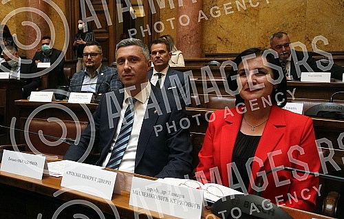 The first inter-party dialogue with representatives of parties that do not want the participation of foreigners is being held in the National assembly today.U Skupstini Srbije danas se odrzava prvi medjustranacki dijalog sa predstavnicima stranaka 