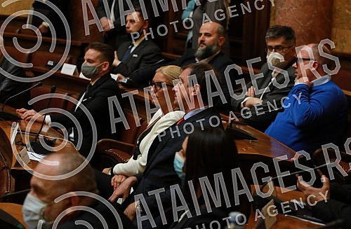 The first inter-party dialogue with representatives of parties that do not want the participation of foreigners is being held in the National assembly today.U Skupstini Srbije danas se odrzava prvi medjustranacki dijalog sa predstavnicima stranaka 