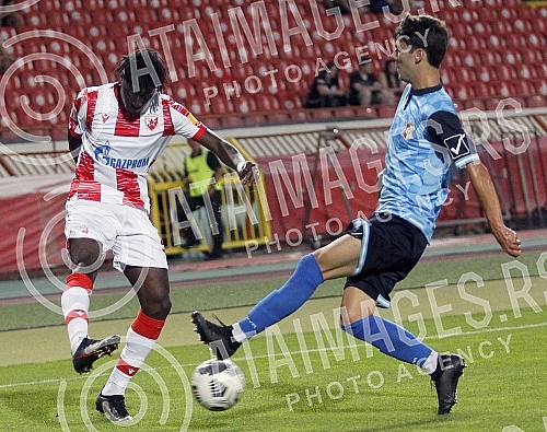 The match of the fourth round of the Linglong Tire Super League of Serbia between FK Crvena zvezda and FK Napredak was played at the Rajko Mitic Stadium. Utakmica cetvrtog kola Linglong Tire Super liga Srbije izmedju FK Crvena zvezda i FK Napredak 