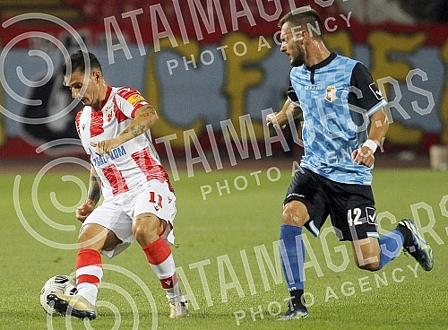 The match of the fourth round of the Linglong Tire Super League of Serbia between FK Crvena zvezda and FK Napredak was played at the Rajko Mitic Stadium. Utakmica cetvrtog kola Linglong Tire Super liga Srbije izmedju FK Crvena zvezda i FK Napredak 
