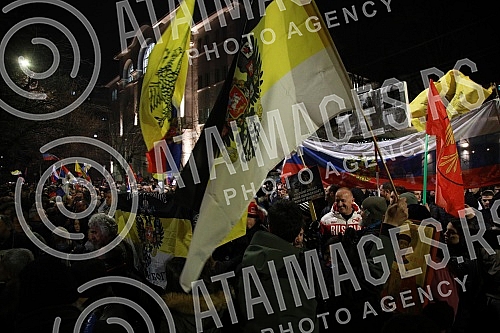 A rally in support of Russia called 