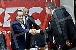 The delegation of the Socialist Party of Serbia led by the President of the Socialist Party of Serbia Ivica Dacic signed an agreement on understanding, exchange of experiences and cooperation with the delegation of the People's Party of Srpska led by