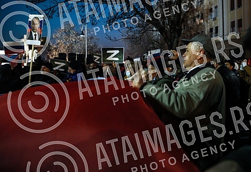 A rally in support of Russia called 