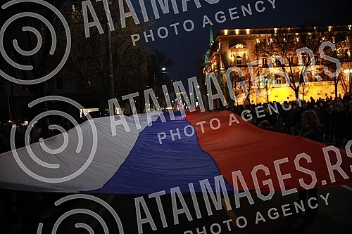 A rally in support of Russia called 