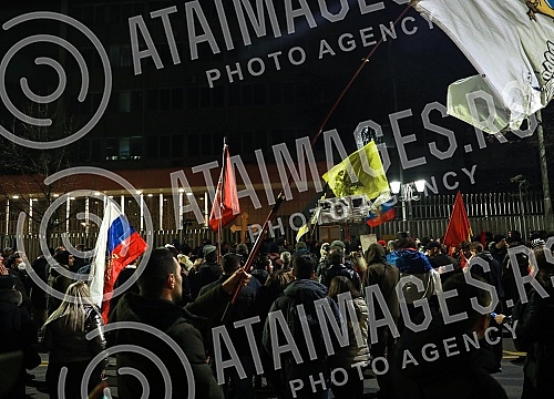 A rally in support of Russia called 
