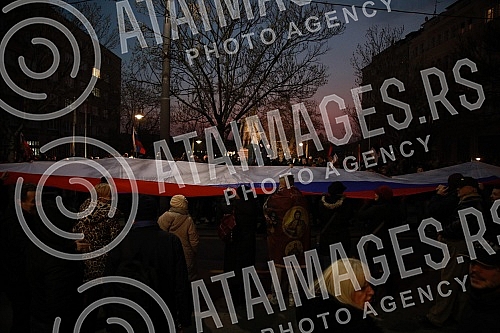 A rally in support of Russia called 