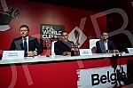 On its way through numerous countries of the world, the FIFA World Cupâ¢ Trophy Tour by Coca-Cola is staying in Belgrade, and on that occasion a press conference was organized in the BelExpo center with the presence of world and domestic football le