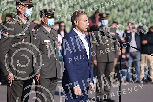 The two-day celebration of the Day of Victory over Fascism in the Second World War - May 9, began with the firing of honorary platoons of the Serbian Army from the Sava Terrace on Kalemegdan.Dvodnevno obelezavanja Dana pobede nad fasizmom u Drugom 