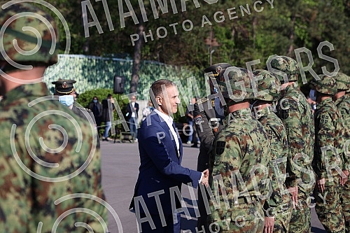 The two-day celebration of the Day of Victory over Fascism in the Second World War - May 9, began with the firing of honorary platoons of the Serbian Army from the Sava Terrace on Kalemegdan.Dvodnevno obelezavanja Dana pobede nad fasizmom u Drugom 