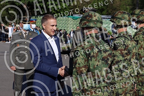 The two-day celebration of the Day of Victory over Fascism in the Second World War - May 9, began with the firing of honorary platoons of the Serbian Army from the Sava Terrace on Kalemegdan.Dvodnevno obelezavanja Dana pobede nad fasizmom u Drugom 