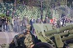 The two-day celebration of the Day of Victory over Fascism in the Second World War - May 9, began with the firing of honorary platoons of the Serbian Army from the Sava Terrace on Kalemegdan.Dvodnevno obelezavanja Dana pobede nad fasizmom u Drugom 