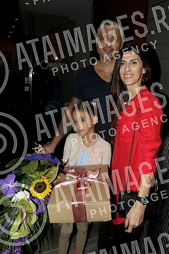 Celebration of the birth of Ana and Srna children by Zeljko Joksimovic and Jovana Joksimovic.Proslava rodjendana Ane i Srne dece Zeljka Joksimovica i Jovane Joksimovic.