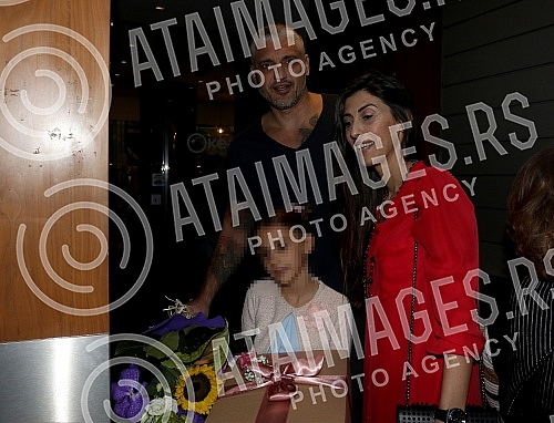 Celebration of the birth of Ana and Srna children by Zeljko Joksimovic and Jovana Joksimovic.Proslava rodjendana Ane i Srne dece Zeljka Joksimovica i Jovane Joksimovic.