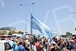 Workers of Kragujevac's Fiat blocked the highway near the Sava Center in Belgrade, as they announced because even after several rounds of negotiations they did not reach a solution with the Government of Serbia and the company on guarantees that ther