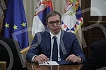 In the Presidency of Serbia, a meeting was held between President Aleksandar Vucic and the rapporteur of the European Parliament for Serbia, Vladimir Bilcik, and a member of the Delegation of the European Parliament's Committee for Stabilization and 