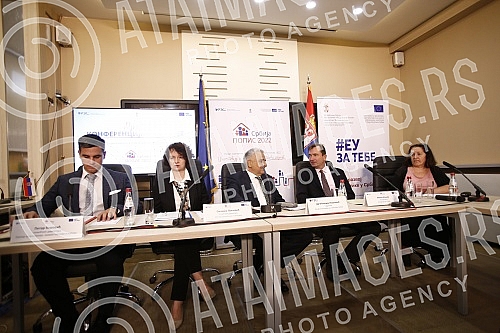 A press conference was held at the Republic Institute of Statistics on the occasion of the upcoming population census.U Republickom zavodu za statistiku odrzana je konferencija za novinare povodom predstojeceg popisa stanovnistva. 