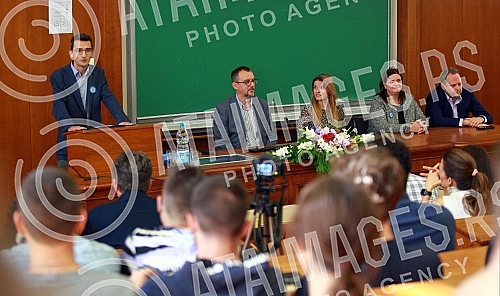 The donation of the company Nordeus to the Faculty of Electrical Engineering, with which this company equipped the faculty's laboratories with 80 of the latest computers and equipment that improves the practical work and training of new generations o