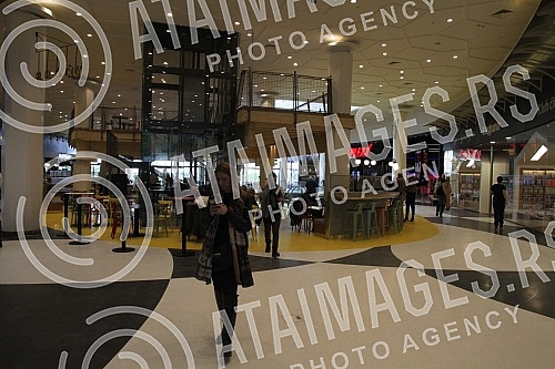 The opening of the new shopping center - BIG in Belgrade.Otvaranje novog Trznog centra - BIG u Beogradu. 