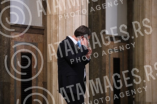 The President of the Republic of Serbia, Aleksandar Vucic, held a press conference in the building of the General Secretariat of the President of the Republic of Serbia.Predsednik Republike Srbije Aleksandar Vucic odrzao je konferenciju za novinare