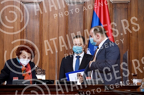 MPs elected Ivica Dacic as President of the Serbian Parliament.Narodni poslanici su izabrali Ivicu Dacica za predsednika Skupstine Srbije.