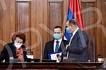 MPs elected Ivica Dacic as President of the Serbian Parliament.Narodni poslanici su izabrali Ivicu Dacica za predsednika Skupstine Srbije.