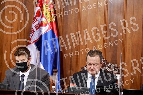 MPs elected Ivica Dacic as President of the Serbian Parliament.Narodni poslanici su izabrali Ivicu Dacica za predsednika Skupstine Srbije.