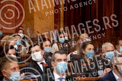 MPs elected Ivica Dacic as President of the Serbian Parliament.Narodni poslanici su izabrali Ivicu Dacica za predsednika Skupstine Srbije.