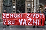 Autonomous Women's Center and Women in Black from Belgrade, in cooperation with member organizations of the Women Against Violence Network, organized a street action 