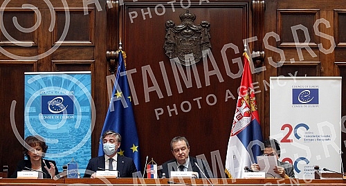 The symposium in the Assembly of Serbia marked the 20th anniversary of the Council of Europe Office in Belgrade.Simpozijumom u Skupstini Srbije obelezeno je 20 godina rada Kancelarije Saveta Evrope u Beogradu.