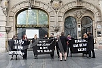 Autonomous Women's Center and Women in Black from Belgrade, in cooperation with member organizations of the Women Against Violence Network, organized a street action 