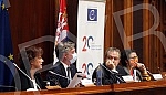 The symposium in the Assembly of Serbia marked the 20th anniversary of the Council of Europe Office in Belgrade.Simpozijumom u Skupstini Srbije obelezeno je 20 godina rada Kancelarije Saveta Evrope u Beogradu.